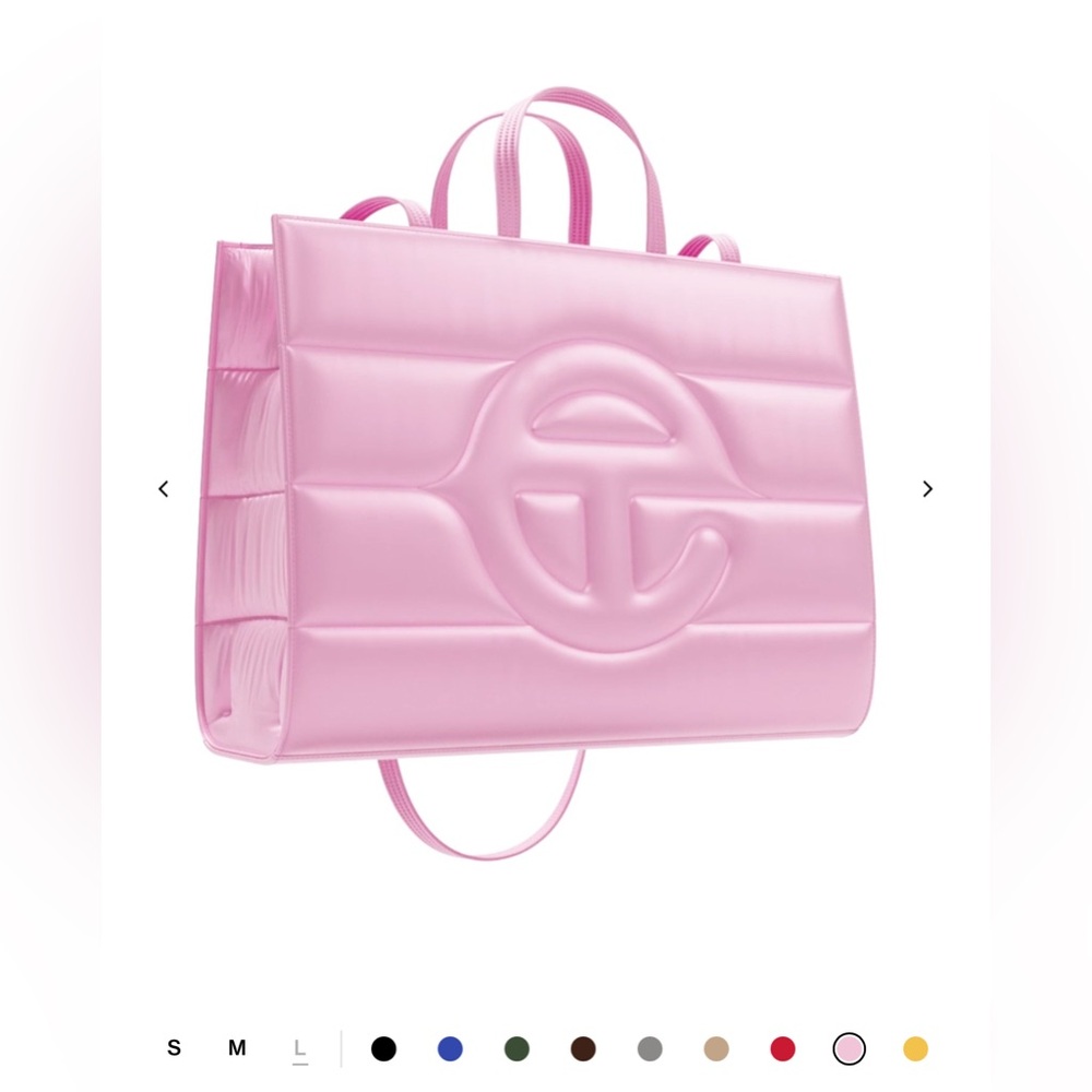 NWT- Large Puff Shopper - Bubblegum (SOLD OUT on Site)